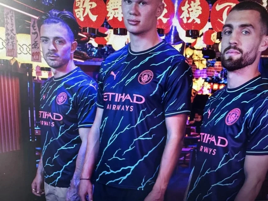 Camisa terceira - Manchester City 2023/24 - S a XXL