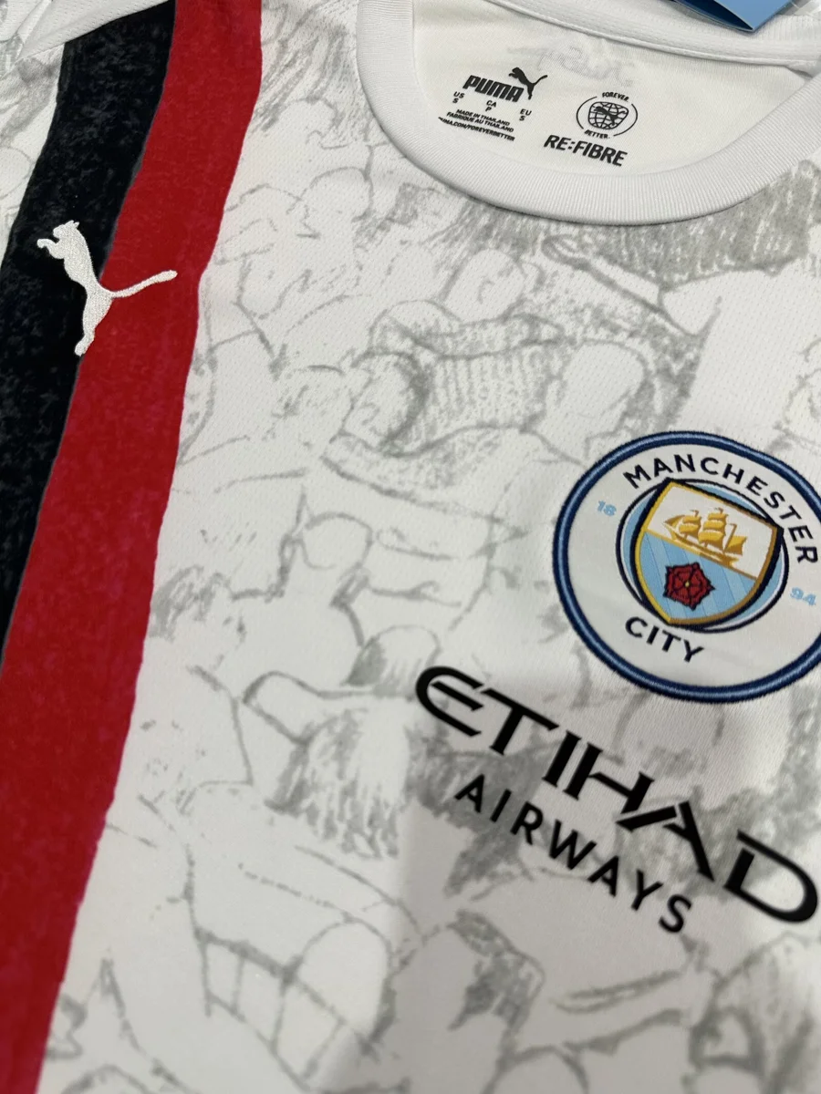 Camisa reserva - Manchester City 2025/26 - S a 2XL