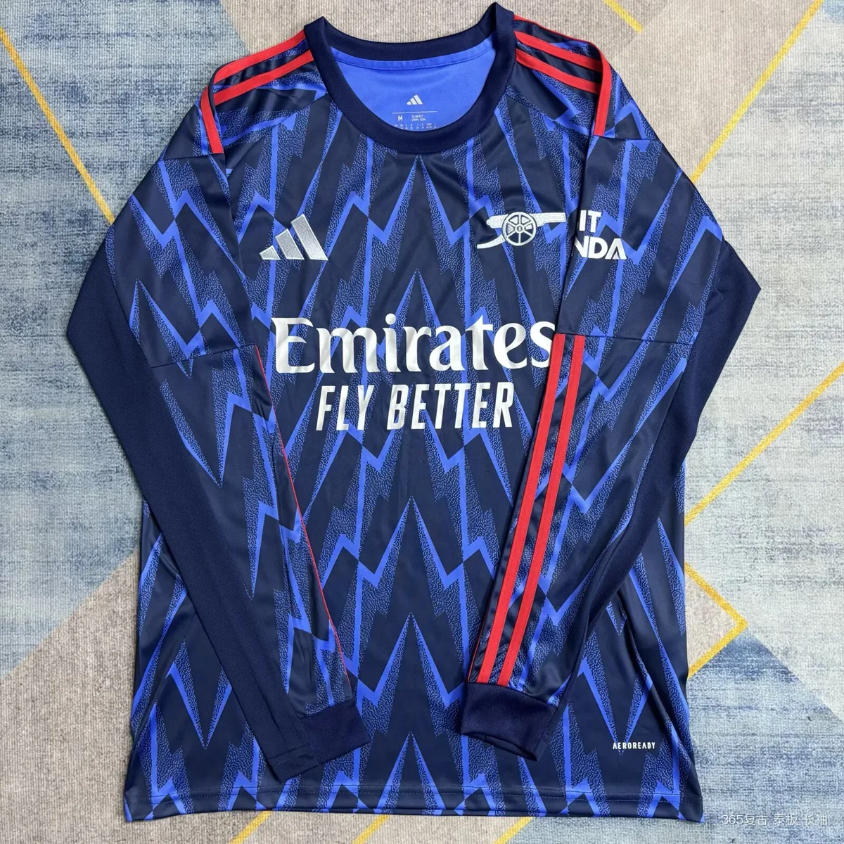 Camisa reserva - Arsenal (manga longa) - S a 4XL