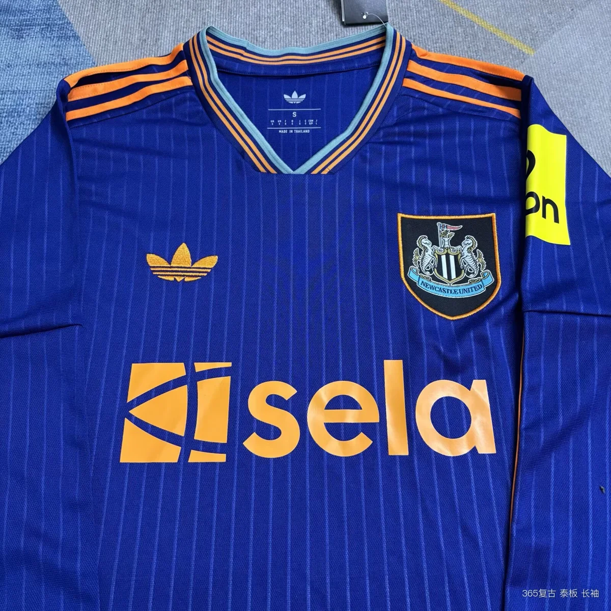 Camisa reserva - Newcastle (manga longa) - S a 4XL