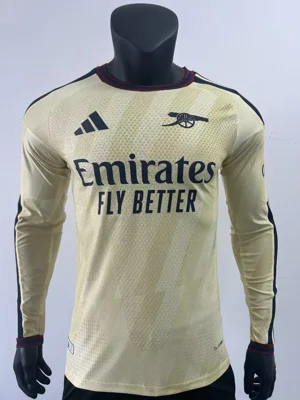 Camisa reserva - Arsenal 2026/27 (manga longa)
