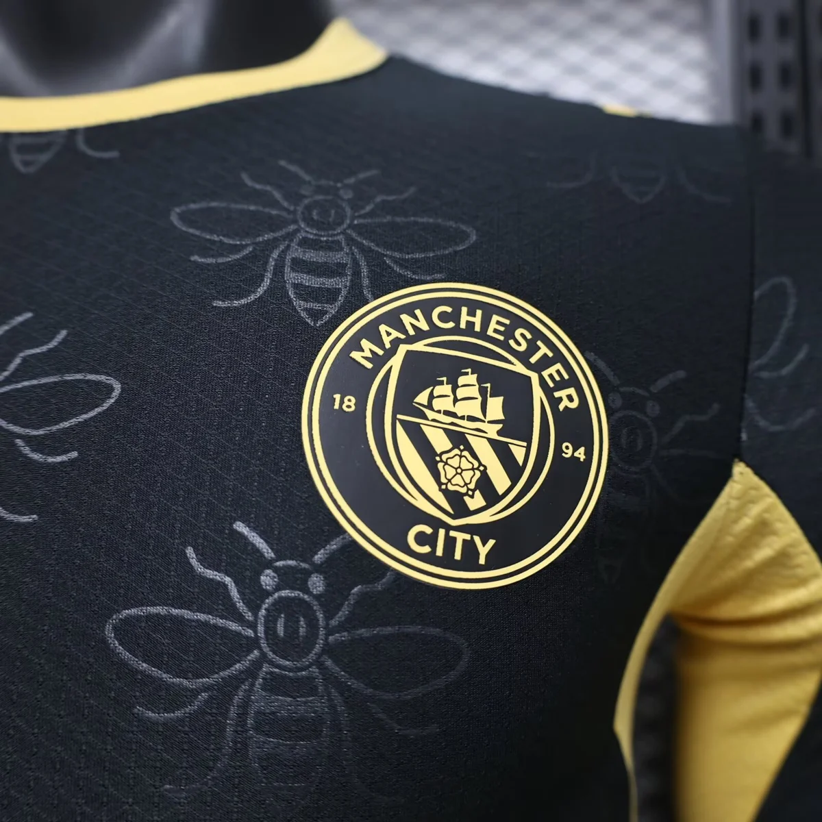 Camisa reserva - Manchester City 2026/27 (manga longa) - S a 2XL