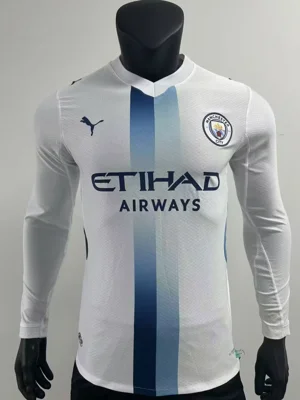 Camisa reserva - Manchester City 2026/27 (manga longa) - versão jogador