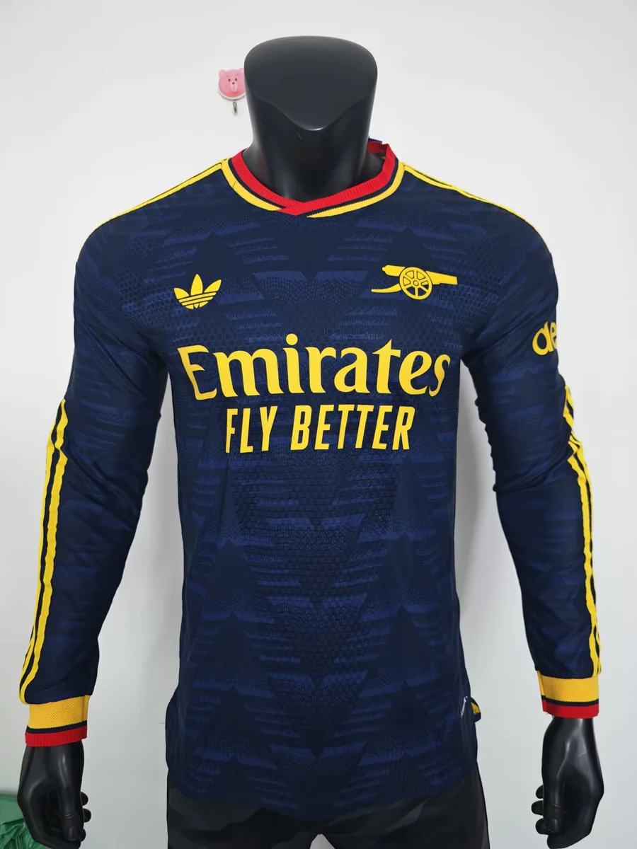 Camisa reserva - Arsenal 2026/27 (manga longa) - versão jogador - S a 2XL