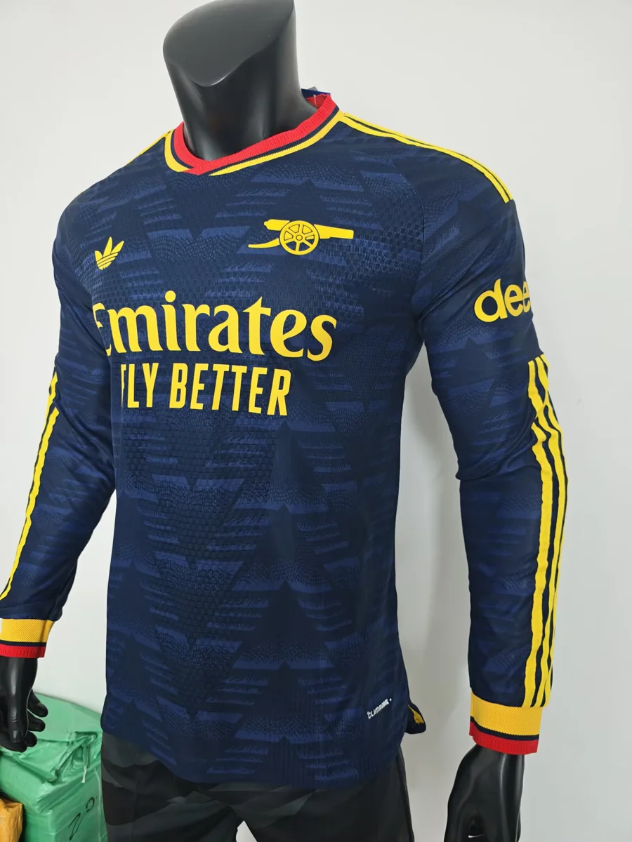 Camisa reserva - Arsenal 2026/27 (manga longa) - versão jogador - S a 2XL