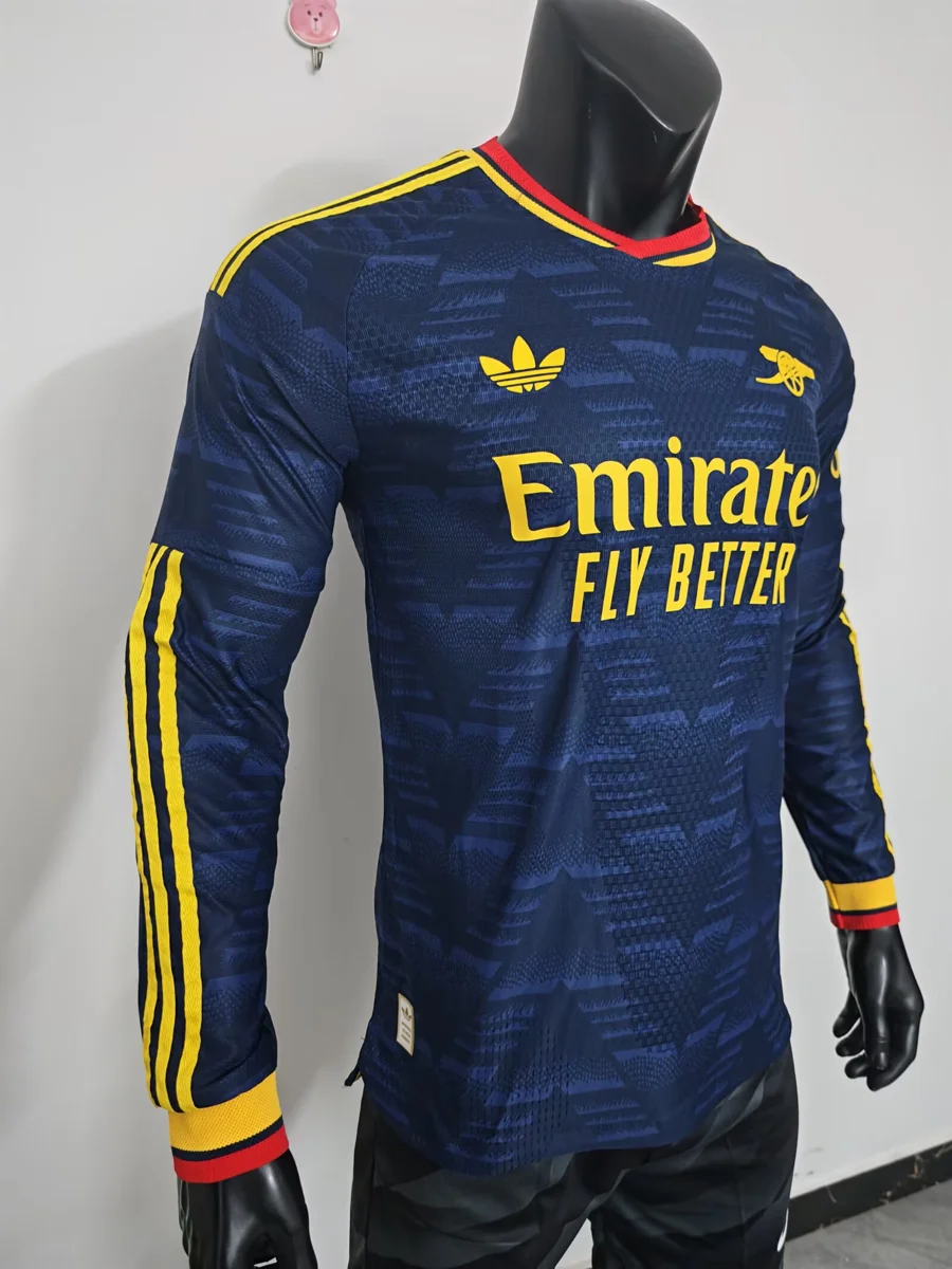 Camisa reserva - Arsenal 2026/27 (manga longa) - versão jogador - S a 2XL