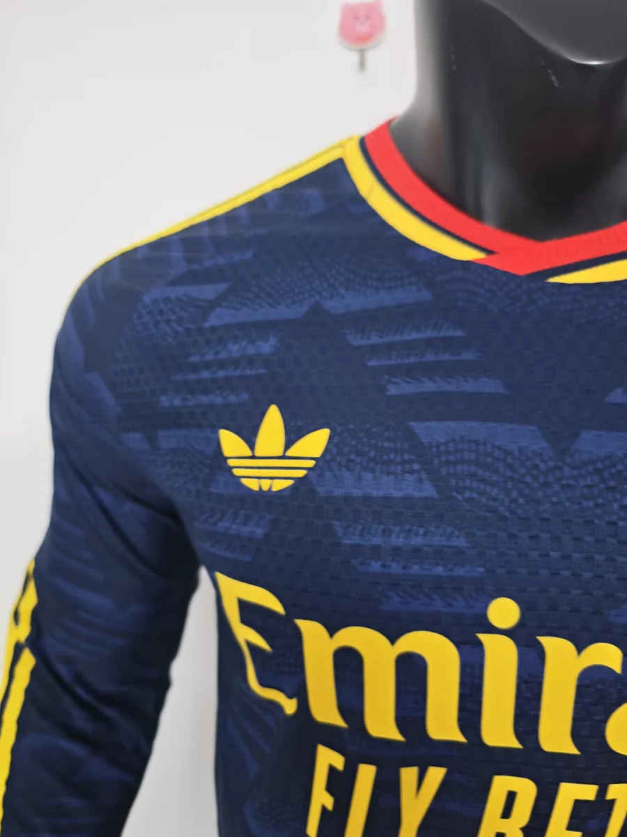 Camisa reserva - Arsenal 2026/27 (manga longa) - versão jogador - S a 2XL