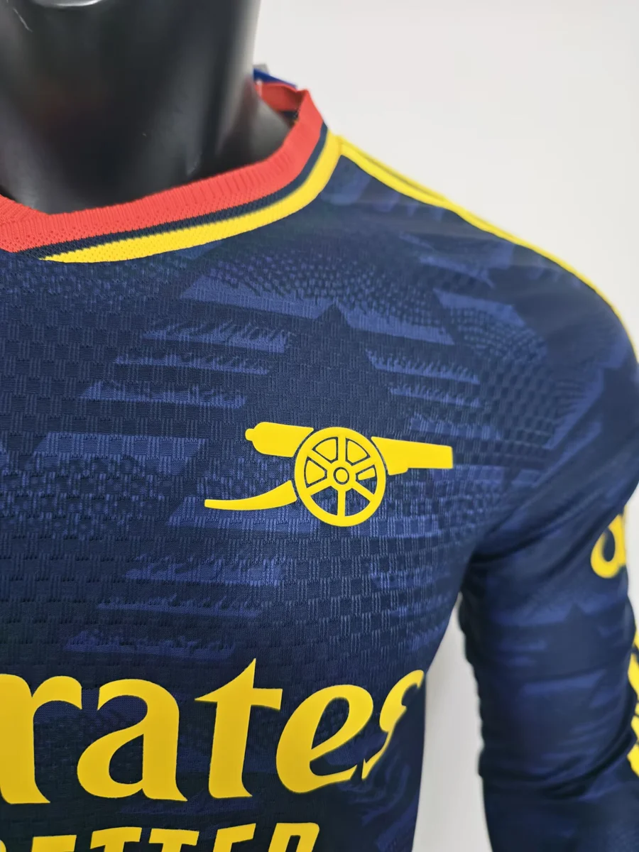 Camisa reserva - Arsenal 2026/27 (manga longa) - versão jogador - S a 2XL