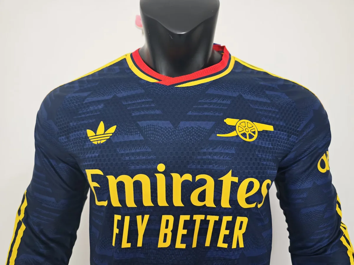 Camisa reserva - Arsenal 2026/27 (manga longa) - versão jogador - S a 2XL