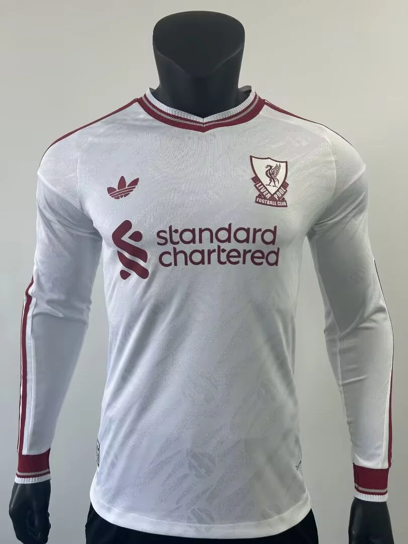 Camisa reserva - Liverpool (manga longa) - S a 2XL