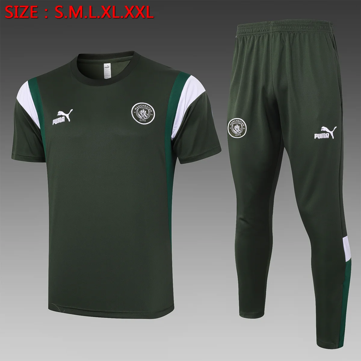 Camisa conjunto - Manchester City (manga curta)