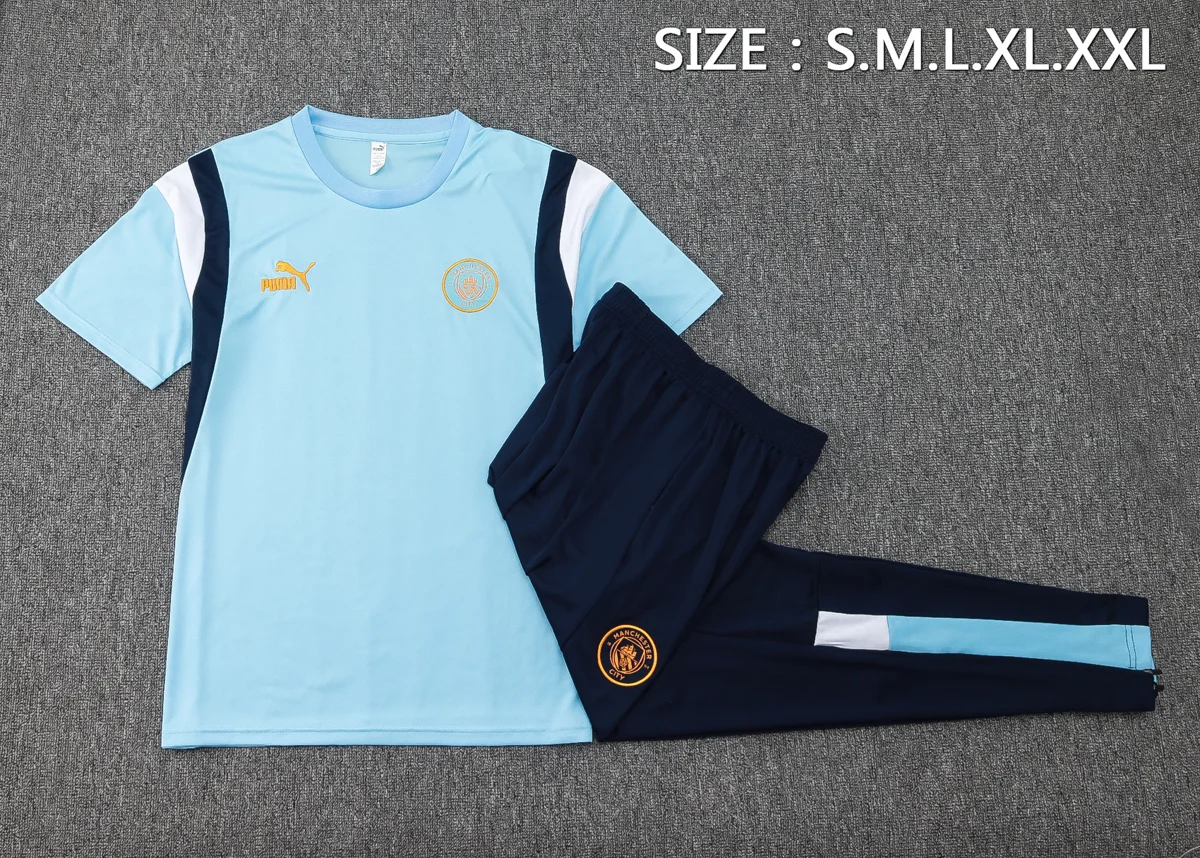 Camisa conjunto - Manchester City (manga curta)