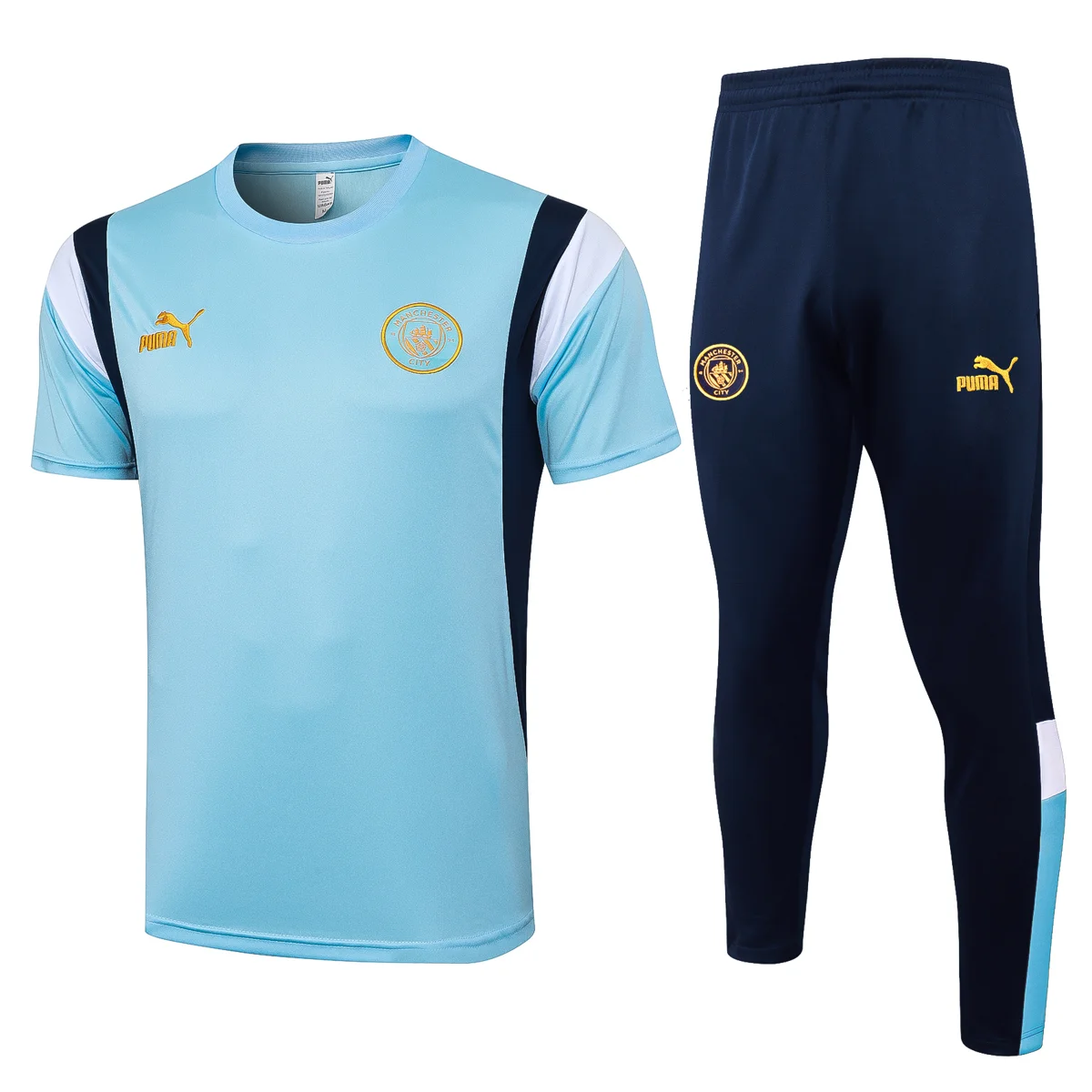 Camisa conjunto - Manchester City (manga curta)