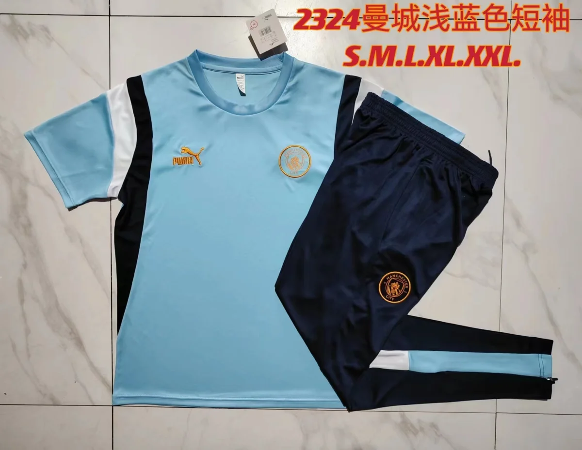 Camisa conjunto - Manchester City (manga curta)