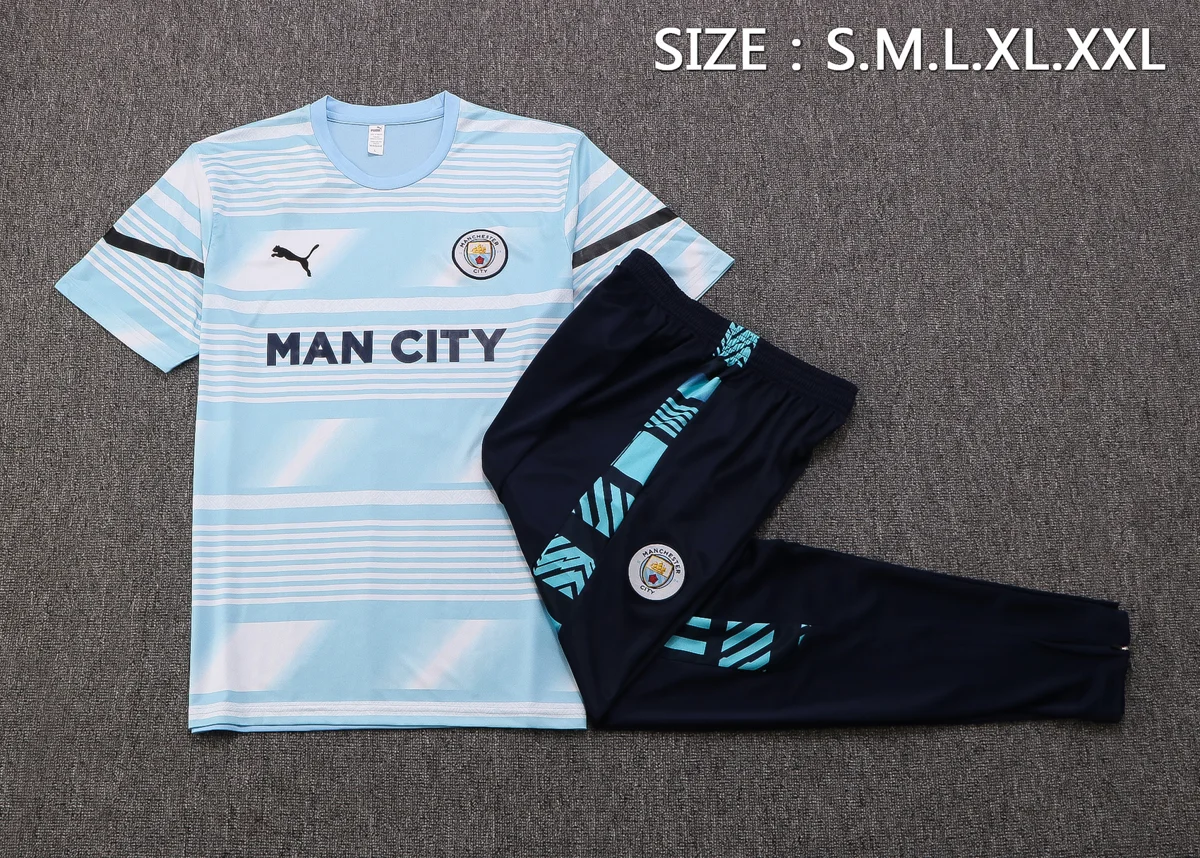 Camisa conjunto - Manchester City (manga curta)