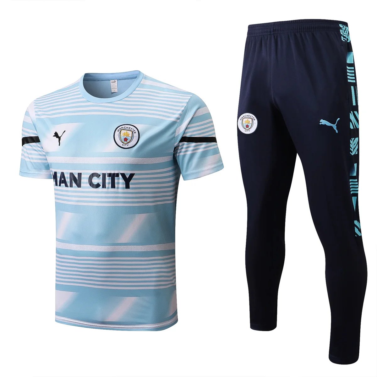 Camisa conjunto - Manchester City (manga curta)