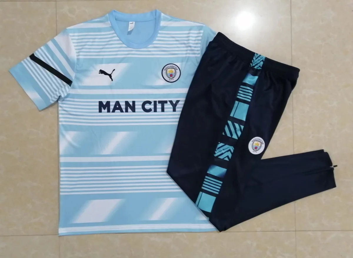 Camisa conjunto - Manchester City (manga curta)