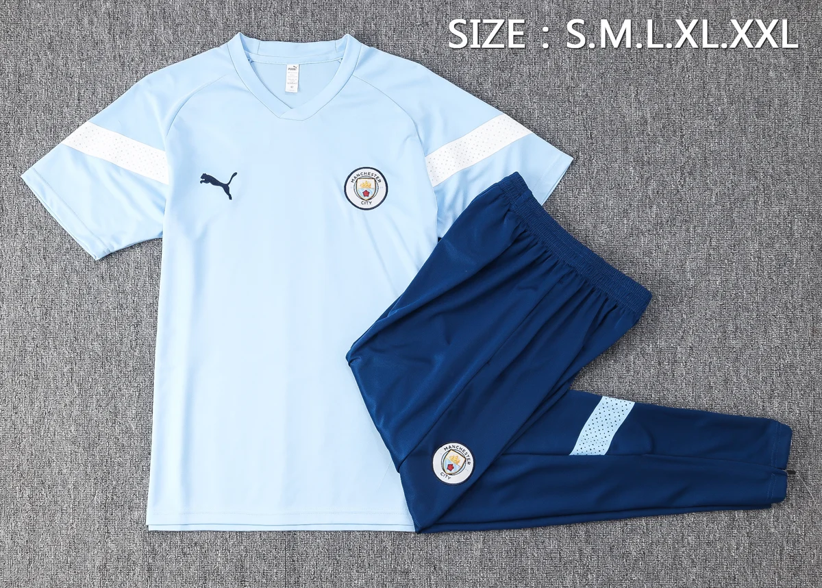 Camisa conjunto - Manchester City (manga curta)