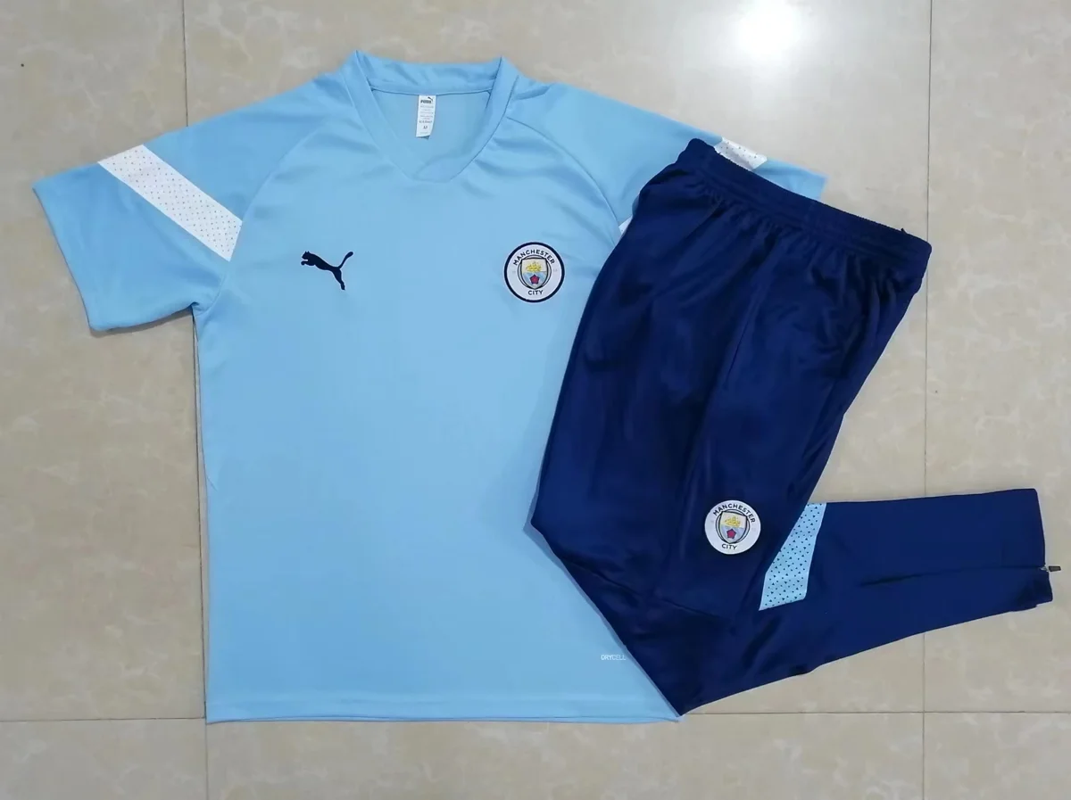 Camisa conjunto - Manchester City (manga curta)