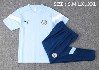 Camisa conjunto - Manchester City (manga curta)