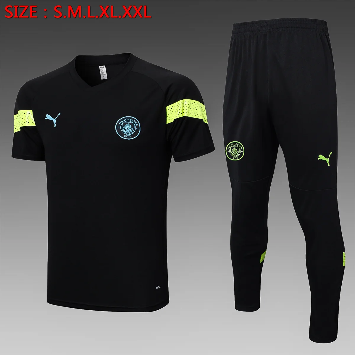 Camisa conjunto - Manchester City (manga curta)