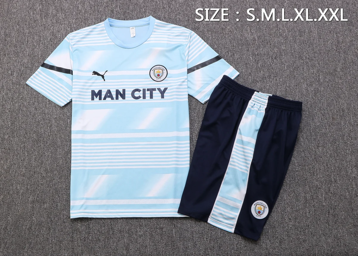 Camisa conjunto - Manchester City (manga curta)