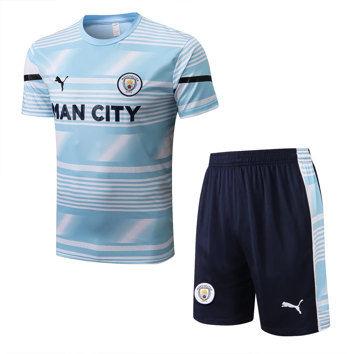 Camisa conjunto - Manchester City (manga curta)