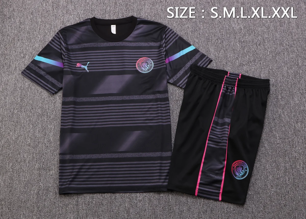 Camisa conjunto - Manchester City (manga curta)