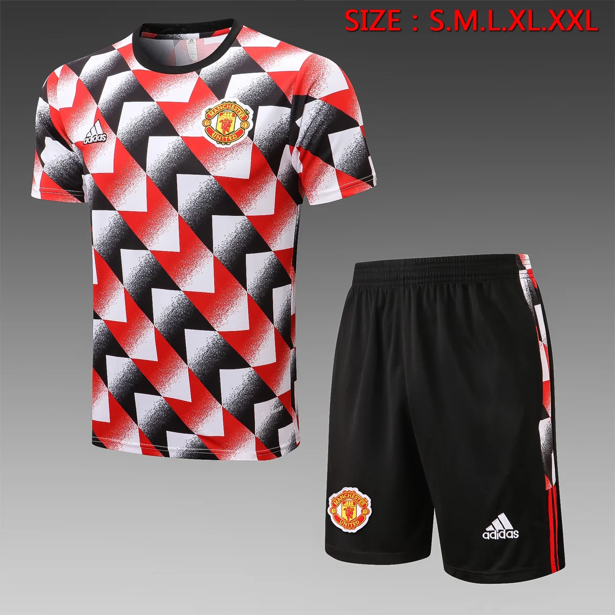 Camisa conjunto - Manchester United (manga curta)