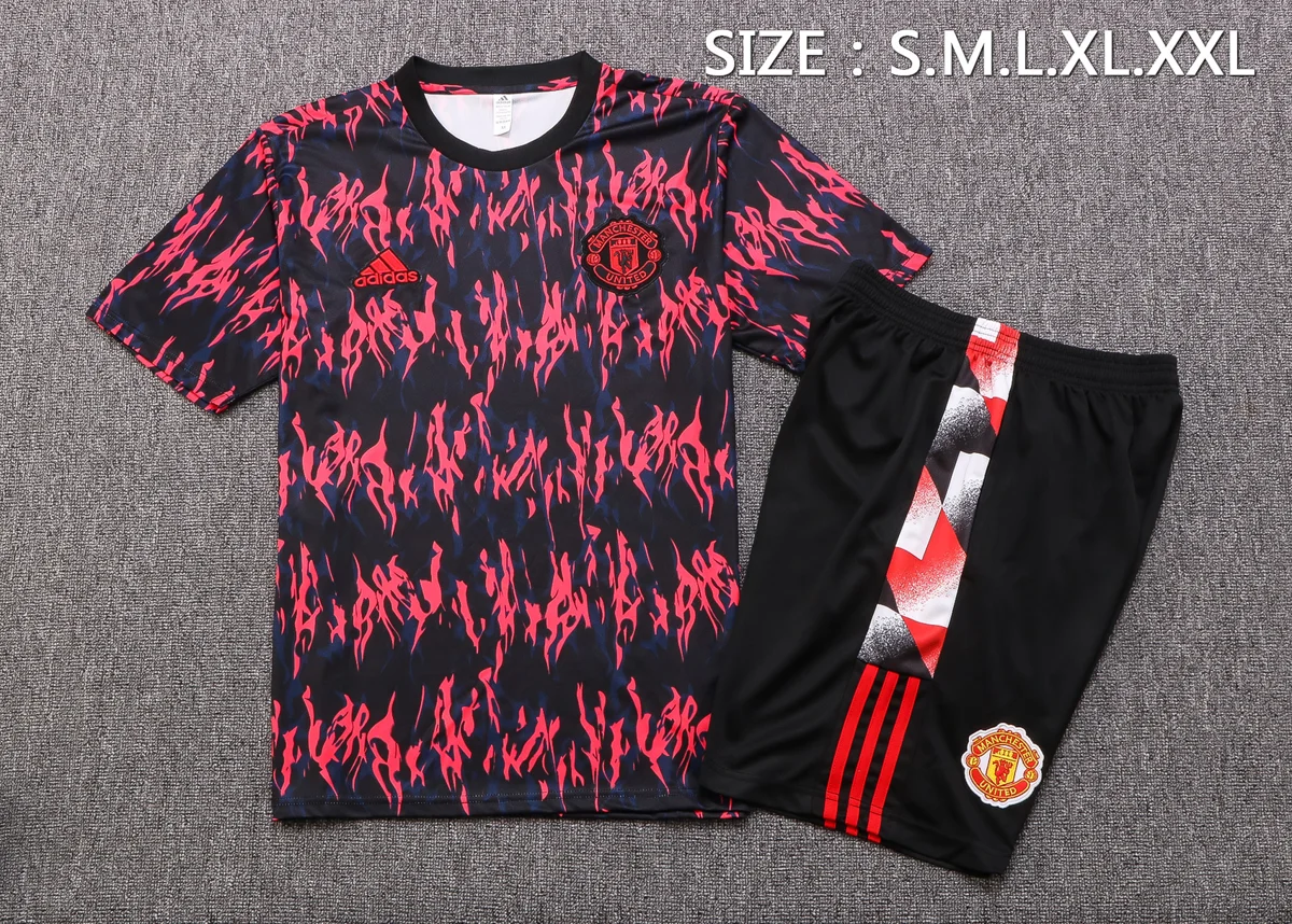 Camisa conjunto - Manchester United (manga curta)