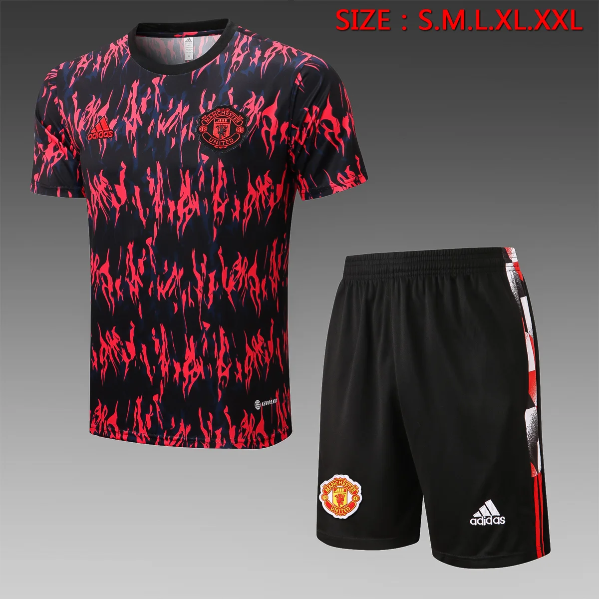 Camisa conjunto - Manchester United (manga curta)