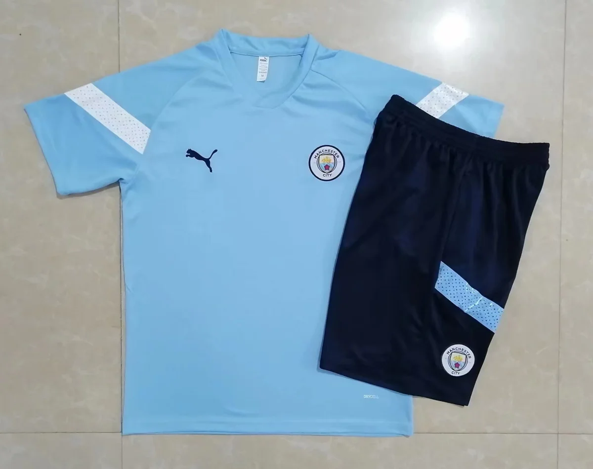 Camisa conjunto - Manchester City (manga curta)