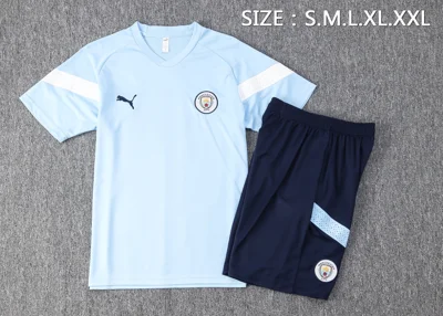 Camisa conjunto - Manchester City (manga curta)