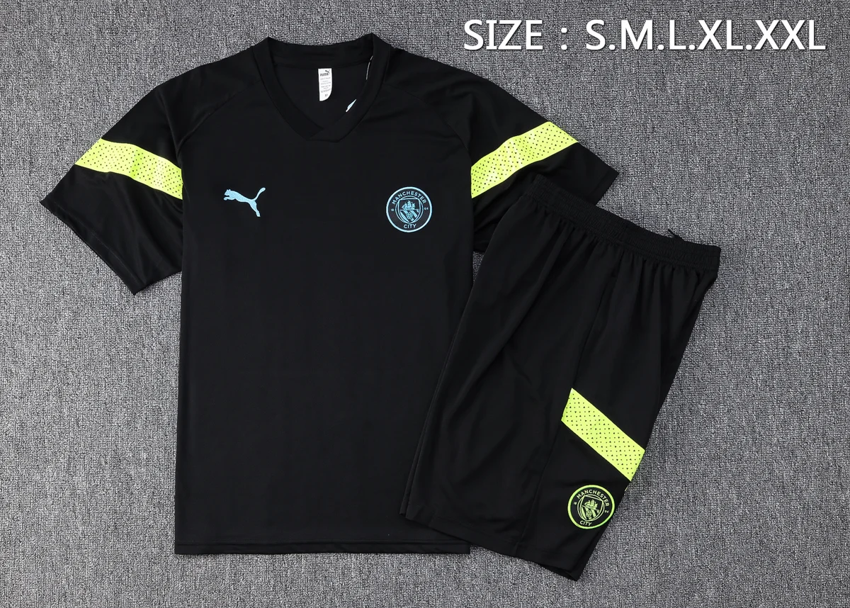 Camisa conjunto - Manchester City (manga curta)