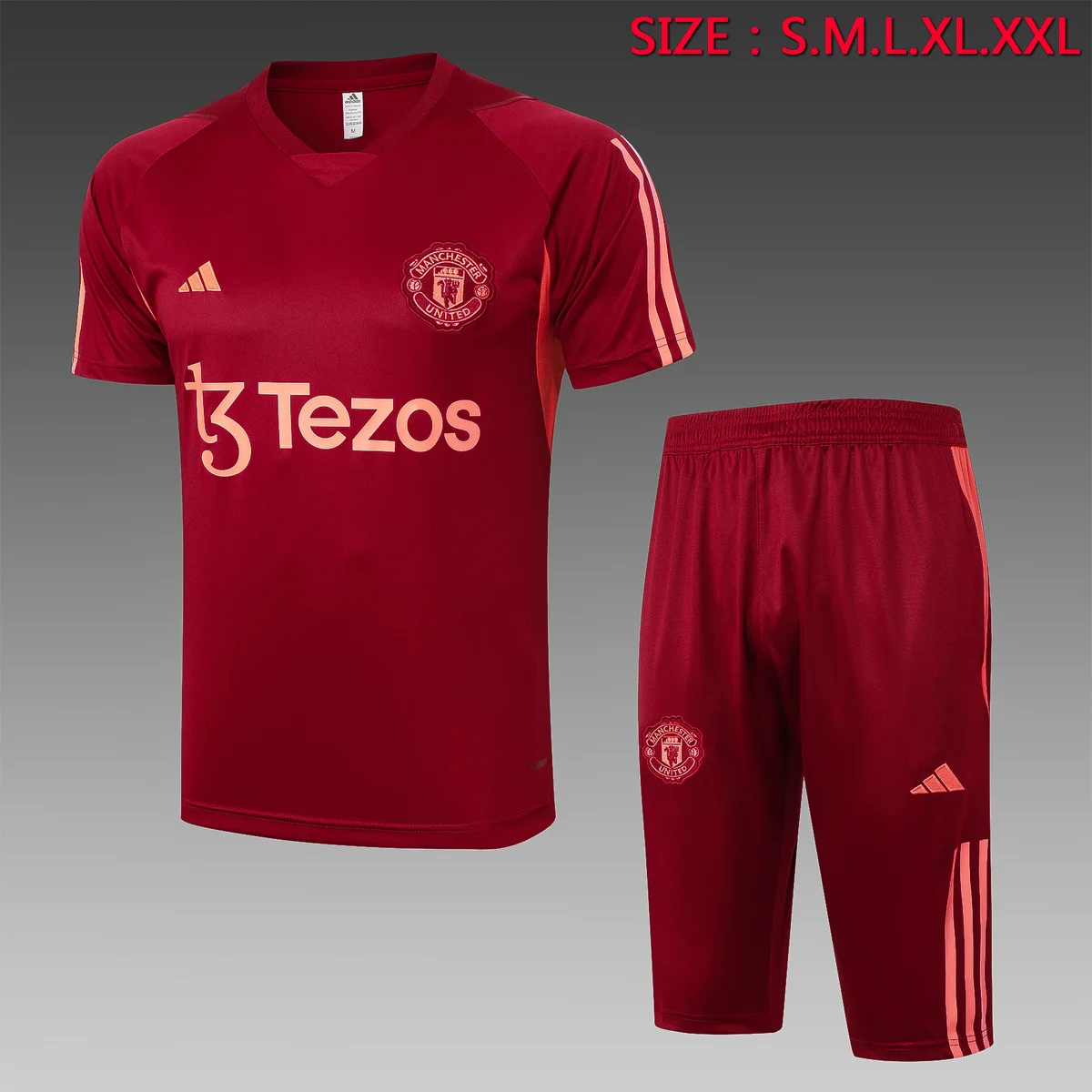 Camisa conjunto - Manchester United (manga curta)