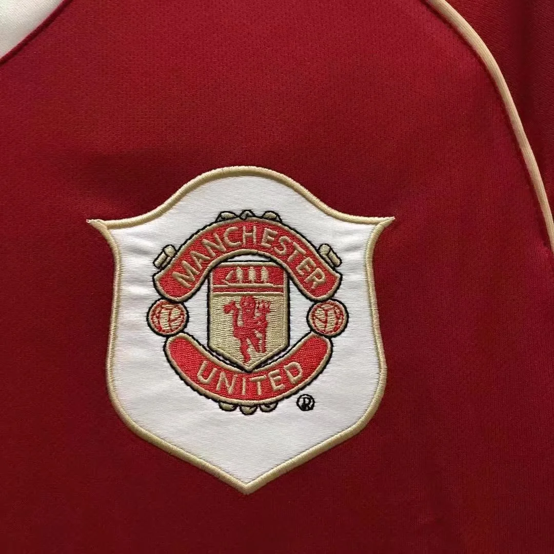 Camisa titular - Manchester United (manga longa) - 06 a 07