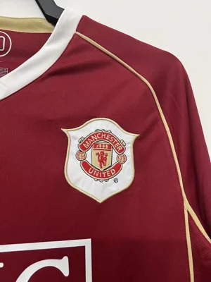 Camisa titular - Manchester United (manga longa) - 06 a 07