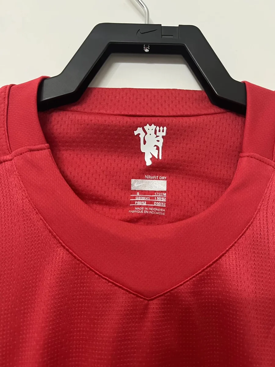 Camisa titular - Manchester United (manga longa) - 07 a 08