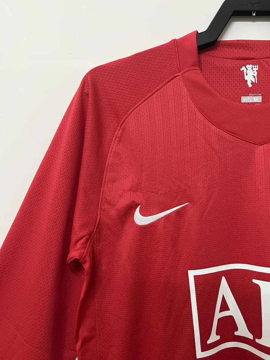 Camisa titular - Manchester United (manga longa) - 07 a 08