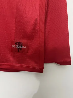 Camisa titular - Manchester United (manga longa) - 07 a 08