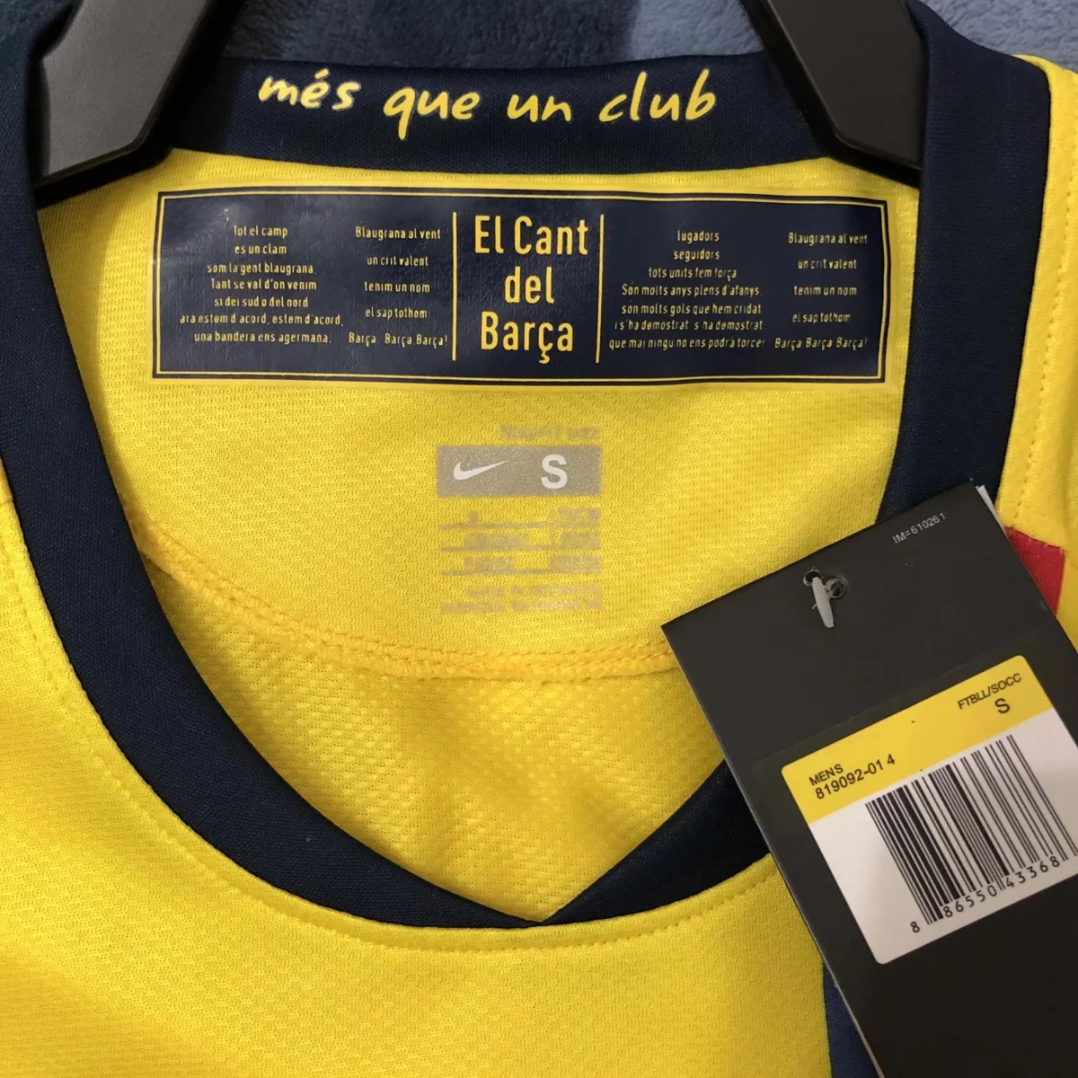 Camisa reserva - Barcelona - 08 a 09