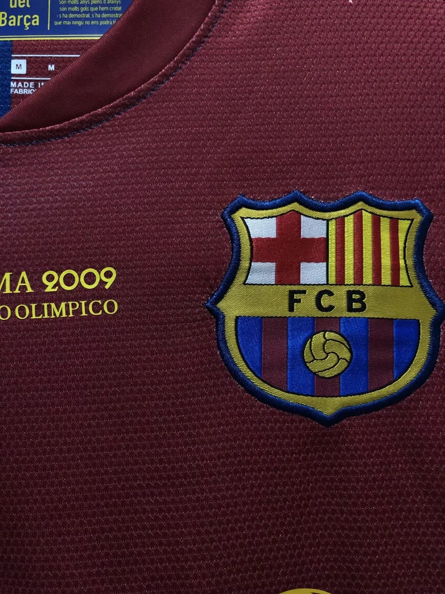 Camisa titular - Barcelona (manga longa) - 08 a 09