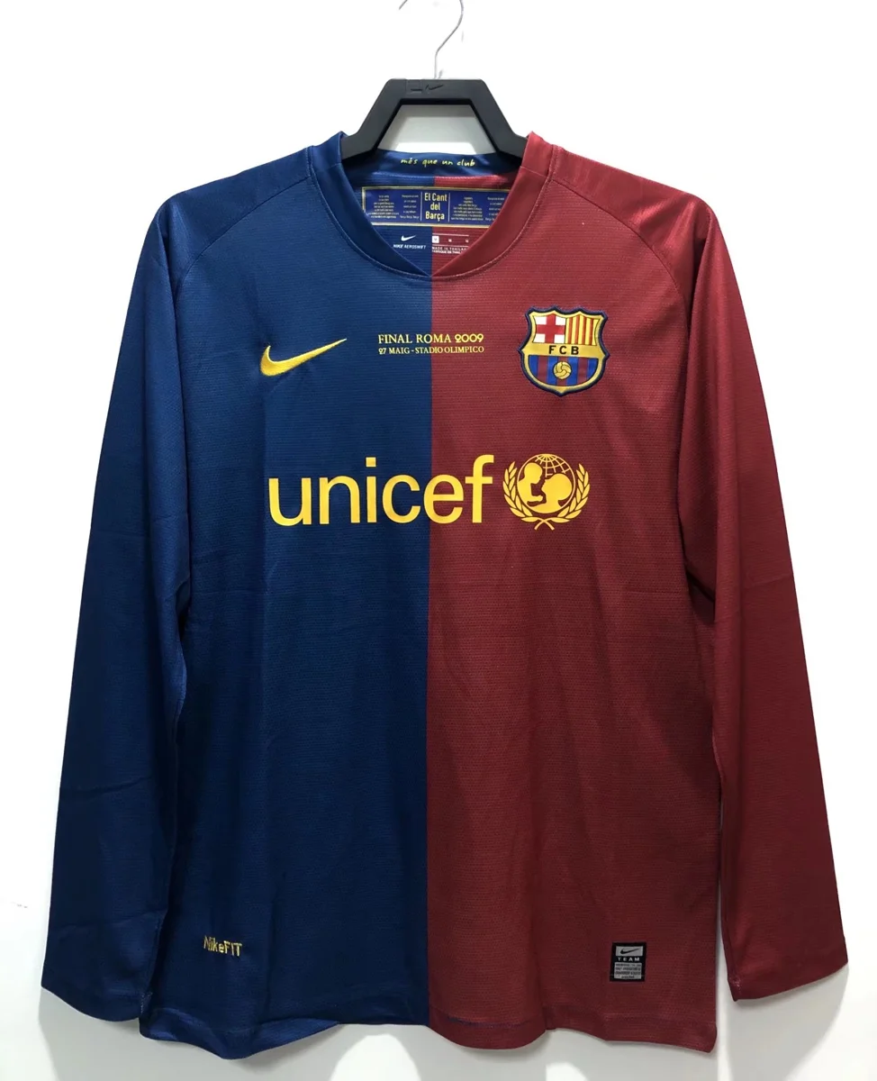 Camisa titular - Barcelona (manga longa) - 08 a 09