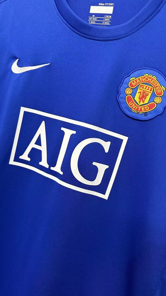 Camisa reserva - Manchester United (manga longa)