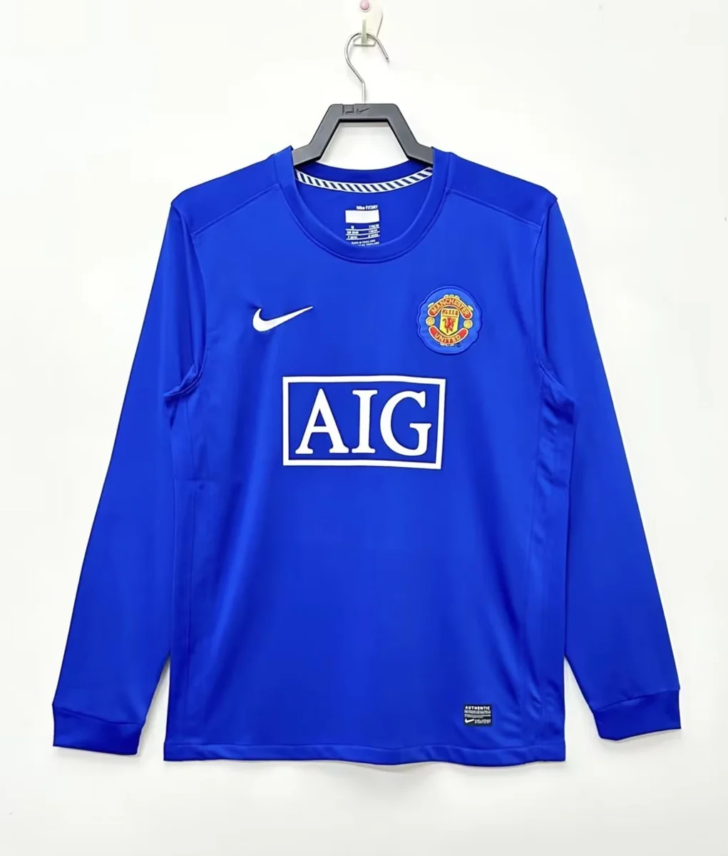 Camisa reserva - Manchester United (manga longa)