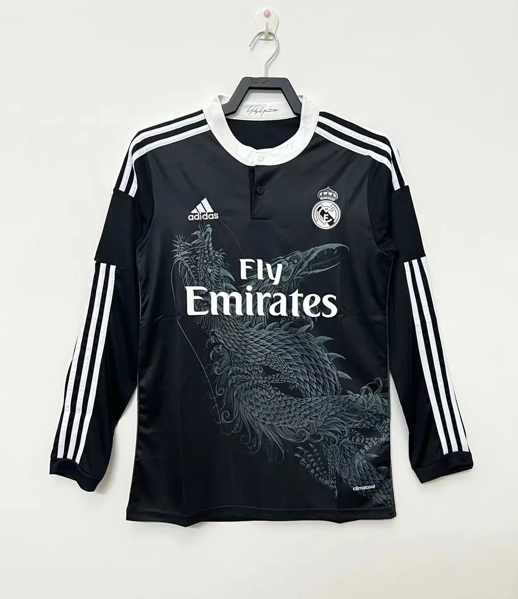 Camisa reserva - Real Madrid (manga longa) - 14 a 15