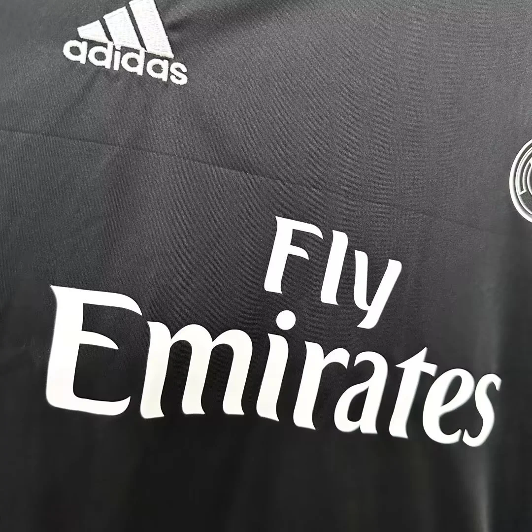 Camisa reserva - Real Madrid (manga longa) - 16 a 17