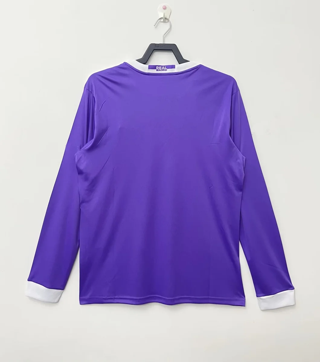Camisa reserva - Real Madrid (manga longa) - 16 a 17