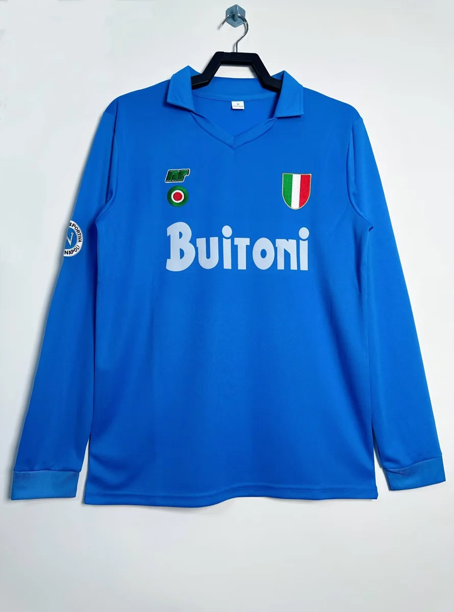 Camisa titular - Napoli 1987/88 (manga longa)