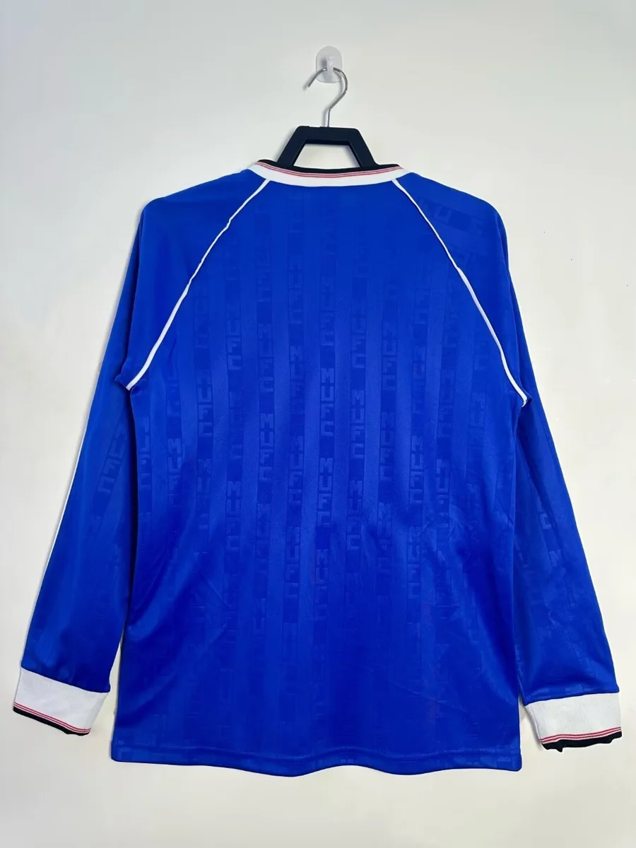 Camisa reserva - Manchester United 1988/90 (manga longa)
